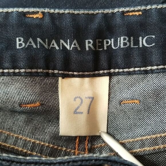 Banana Republic Curvy Boot Blue Jeans - Picture 6 of 7
